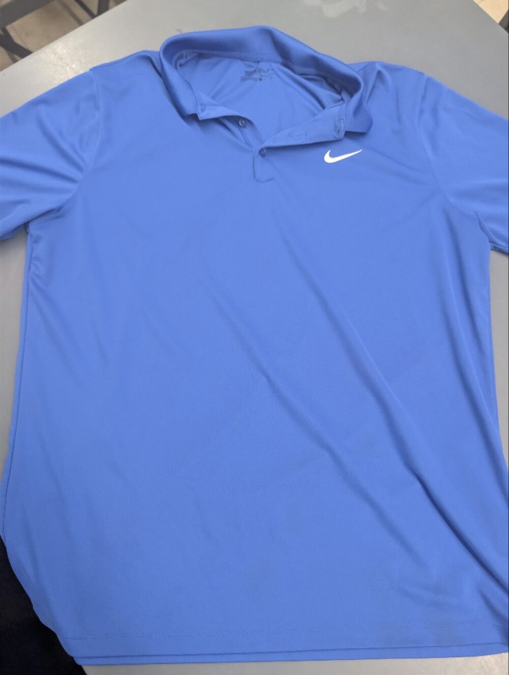 Nike Golf Victory Solid Dri-FIT Polo Shirt Men’s XL Royal Blue Short Sleeve